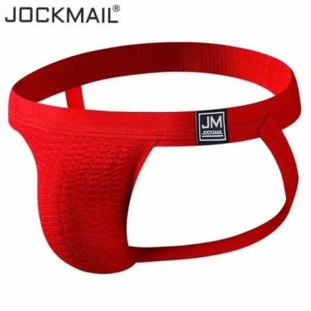 JOCKMAIL Men's Underwear Jockstrap Athletic Supporters, Low Rise Stret JOCKMAIL Men's Underwear Jockstrap Athletic Supporters, Low Rise Stret