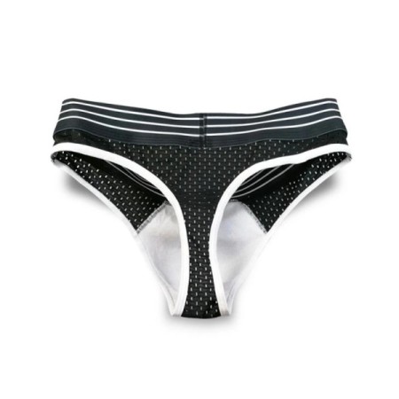 Sexy Men's Thongs Mesh Breathable Letter Waist Men Bulge Pouch Briefs Sexy Men's Thongs Mesh Breathable Letter Waist Men Bulge Pouch Briefs
