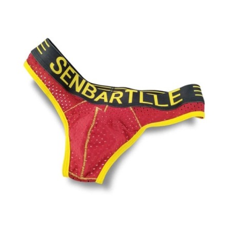 Sexy Men's Thongs Mesh Breathable Letter Waist Men Bulge Pouch Briefs Sexy Men's Thongs Mesh Breathable Letter Waist Men Bulge Pouch Briefs