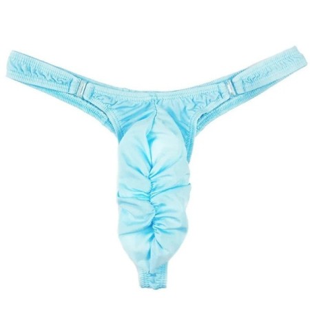Sexy Men's Thongs Elastic Solid Color T-Back Breathable Underwear Pump Sexy Men's Thongs Elastic Solid Color T-Back Breathable Underwear Pump