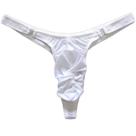 Sexy Men's Thongs Elastic Solid Color T-Back Breathable Underwear Pump Sexy Men's Thongs Elastic Solid Color T-Back Breathable Underwear Pump