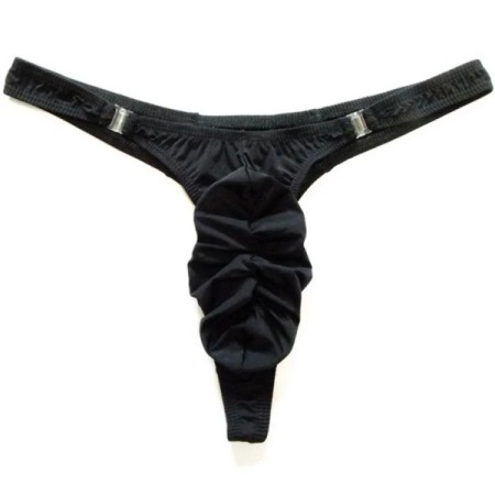 Sexy Men's Thongs Elastic Solid Color T-Back Breathable Underwear Pump Sexy Men's Thongs Elastic Solid Color T-Back Breathable Underwear Pump