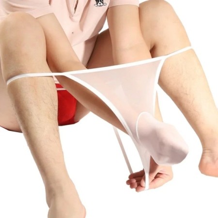 New Men Sexy Ultra-thin Seamless Sheer Transparent Elastic Pantyhose P New Men Sexy Ultra-thin Seamless Sheer Transparent Elastic Pantyhose P