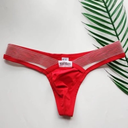 Mesh Waist Men Thongs Strings Underwear U Pouch Briefs Ice Silk Sexy G Mesh Waist Men Thongs Strings Underwear U Pouch Briefs Ice Silk Sexy G
