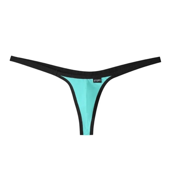Men Super Mini Bikini Briefs String T-back Btreathable Panties Low Rise Thongs Soft Elastic Solid G-string Sissy Pouch Underwear