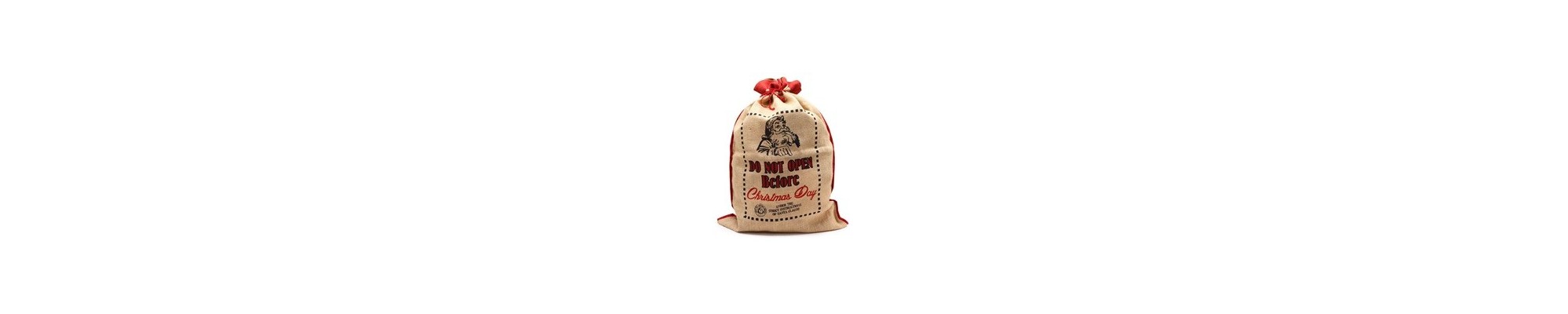 Jute Santa Sacks