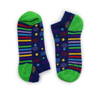S/M Hop Hare Bamboo Socks Low (3. 5-6. 5) - 7 Chakra