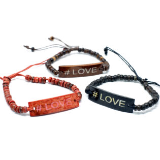 Coco Slogan Bracelets - Love