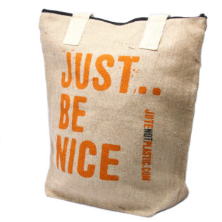 Just Be Nice - Eco Jute BagEco Jute Bag