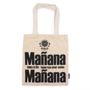 Iconic Basic Tote Bag - Manana Manana - Natural 4oz