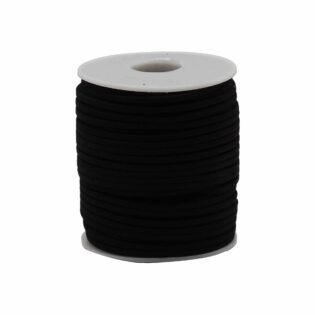 Bulk Roll Pendant Cord - 2. 5mm x 45m - Black A001
