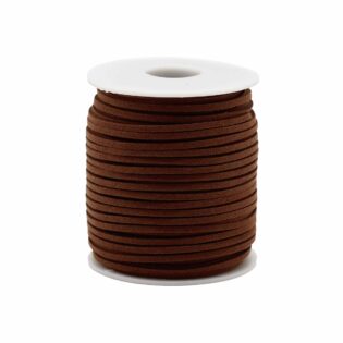 Bulk Roll Pendant Cord - 2. 5mm x 45m - Dark Brown A010