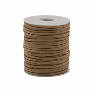 Bulk Roll Pendant Cord - 2. 5mm x 45m - Tan A120