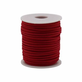 Bulk Roll Pendant Cord - 2. 5mm x 45m - Red A056